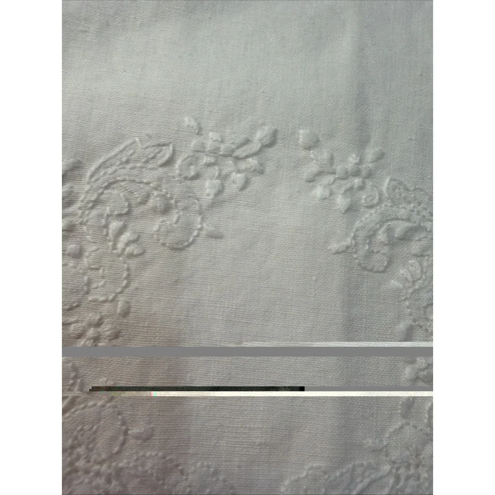 Vintage Old Guest Cotton Hand Towels‎ Beautiful Embroidery 527-2